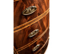 Jonathan Charles Mahogany Demilune Chest of Drawers ( 492659-MAH )