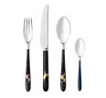 Christofle MOOD Silver Plated Hakose Flying Pegasus Inace 24 Pieces