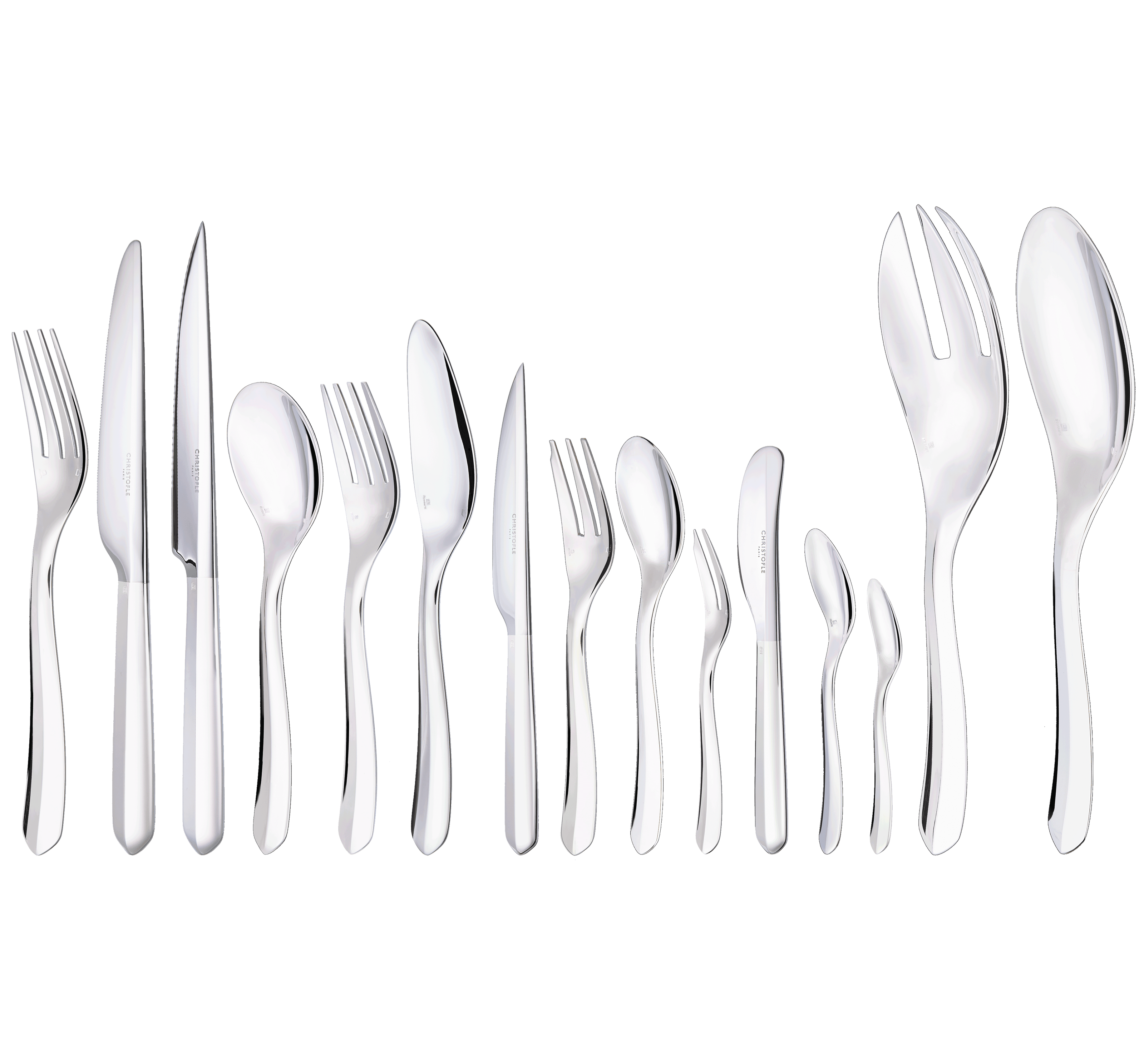 Christofle Infini Christofle Silver Plated Cutlery Set