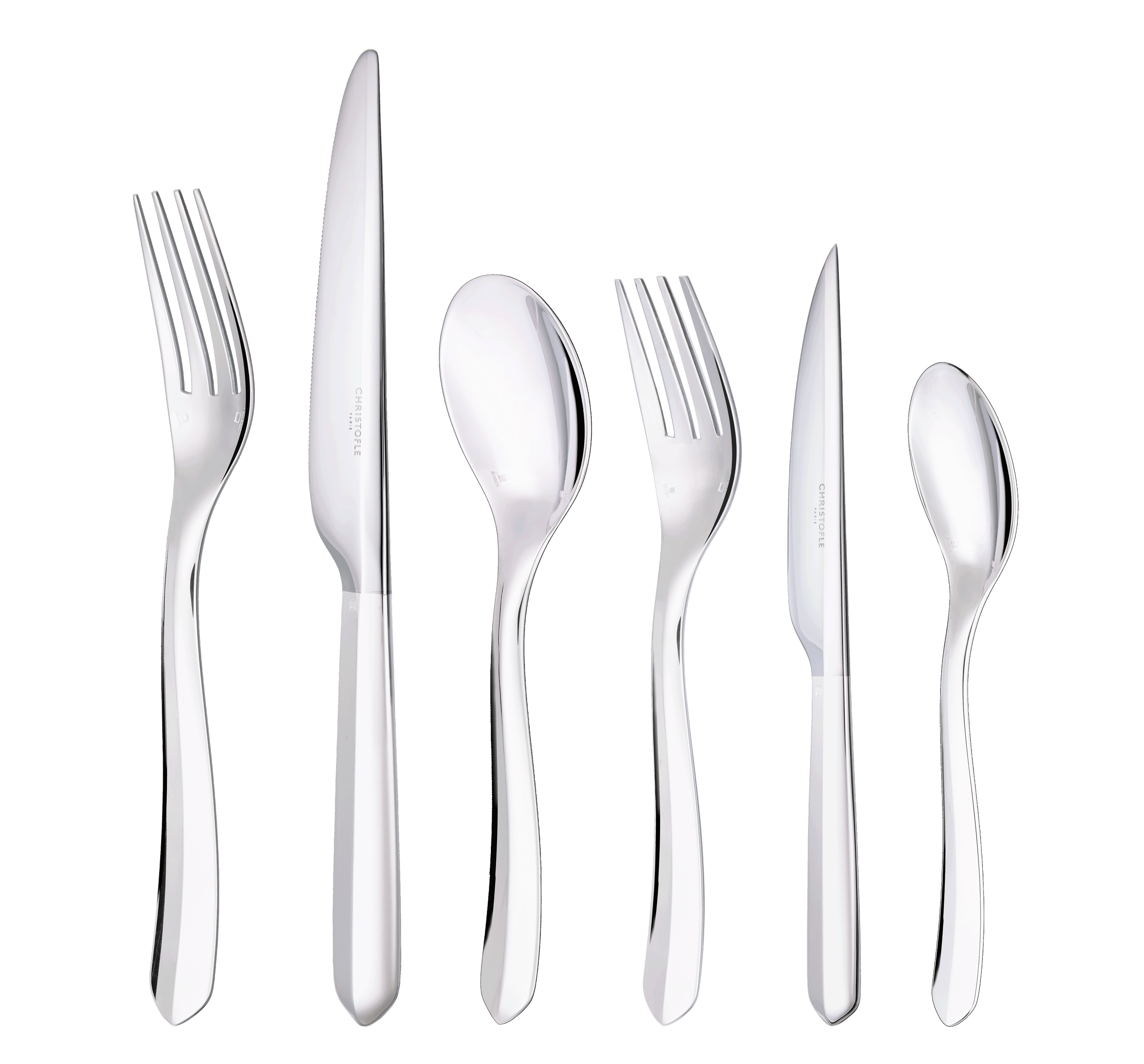 Christofle Infini Christofle Silver Plated Cutlery Set