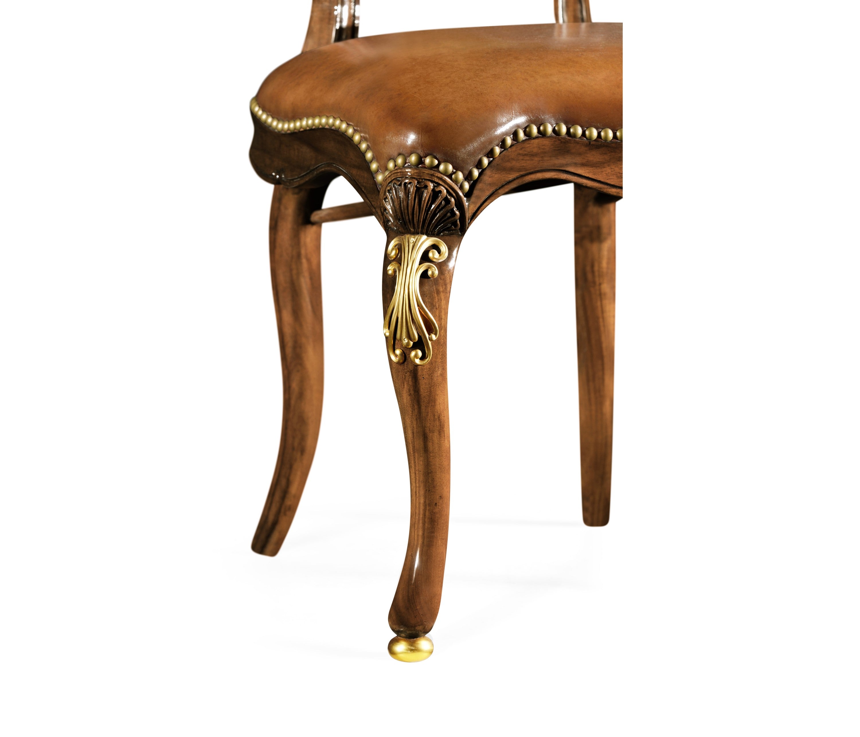 Jonathan Charles Sheraton Style Oval Back Side Chair