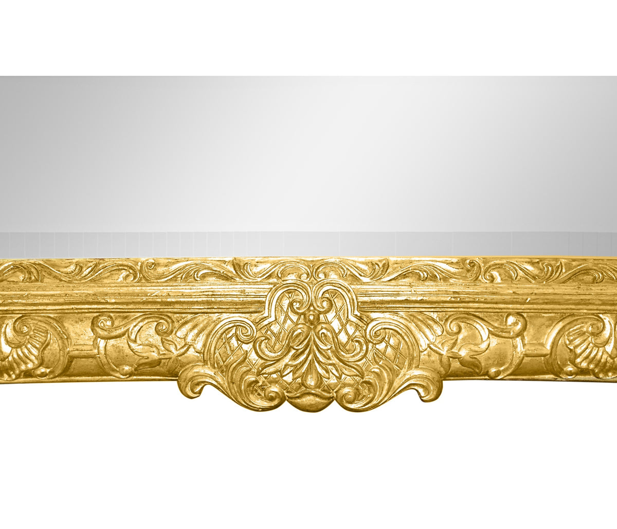 Jonathan Charles French 19th Century Bright Gilded Mirror ( 493059-GIL )