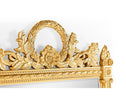 Jonathan Charles Empire Style Gilded Mirror ( 493060-GIL )