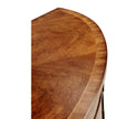Jonathan Charles Crotch Walnut Demilune Sideboard ( 493075-CWM )