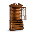 Jonathan Charles Glazed Display Cabinet w/ Drawers