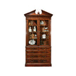 Jonathan Charles Glazed Display Cabinet w/ Drawers