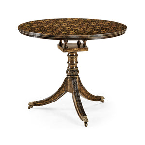 Jonathan Charles Penwork Style Table (Black) ( 493142-PBF )