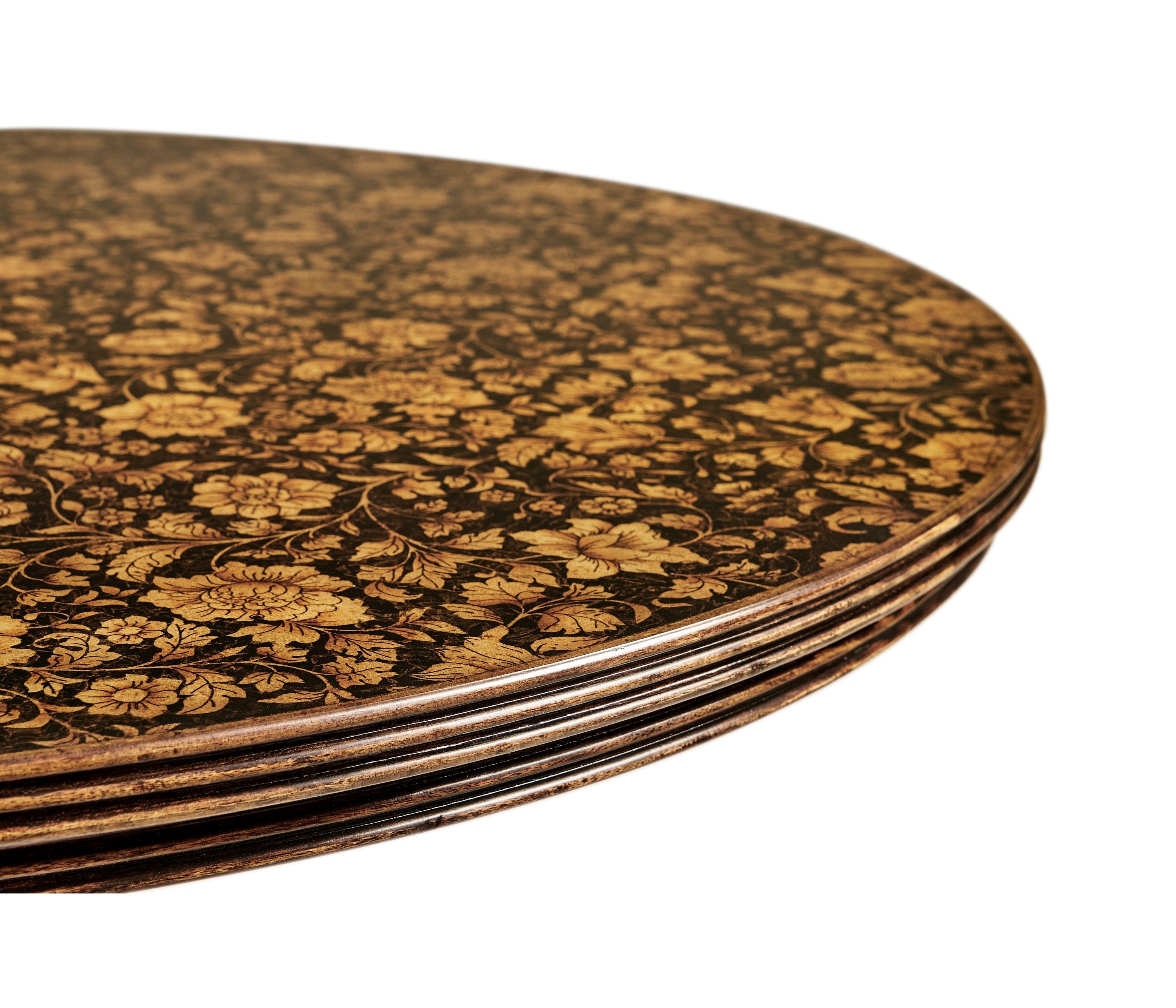 Jonathan Charles Penwork Style Table (Black) ( 493142-PBF )