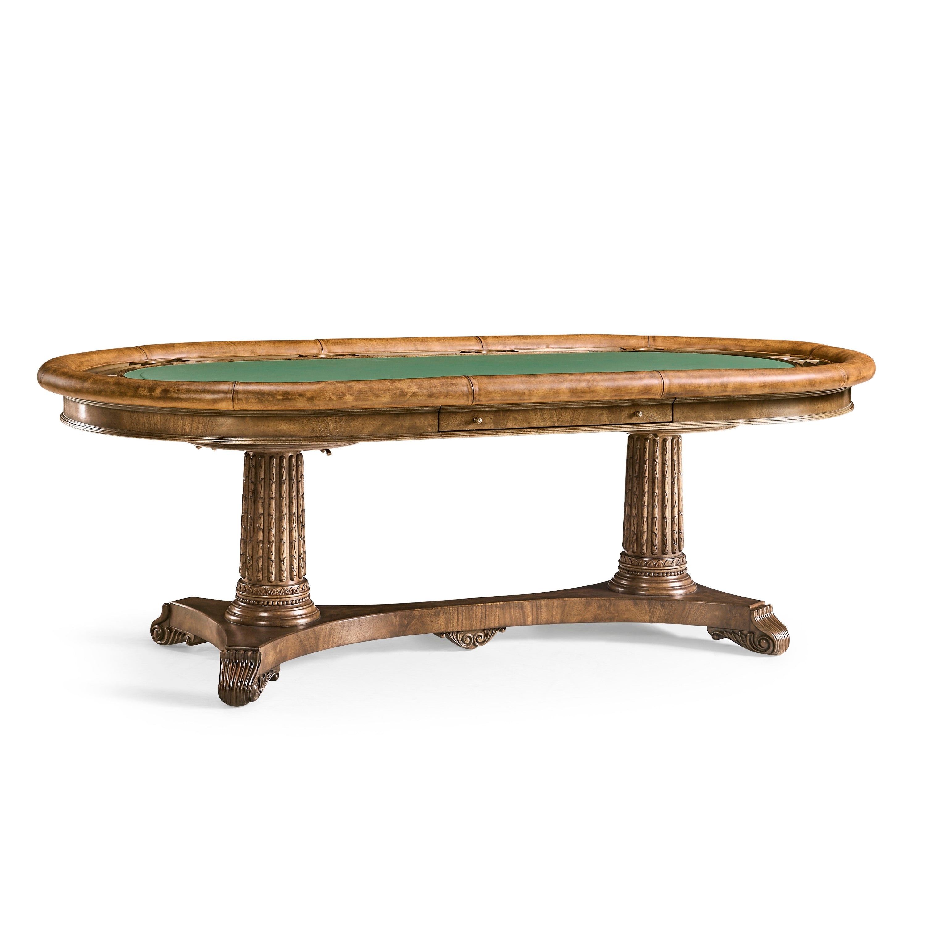Jonathan Charles Light Mahogany Poker Table ( 493199-MBL )