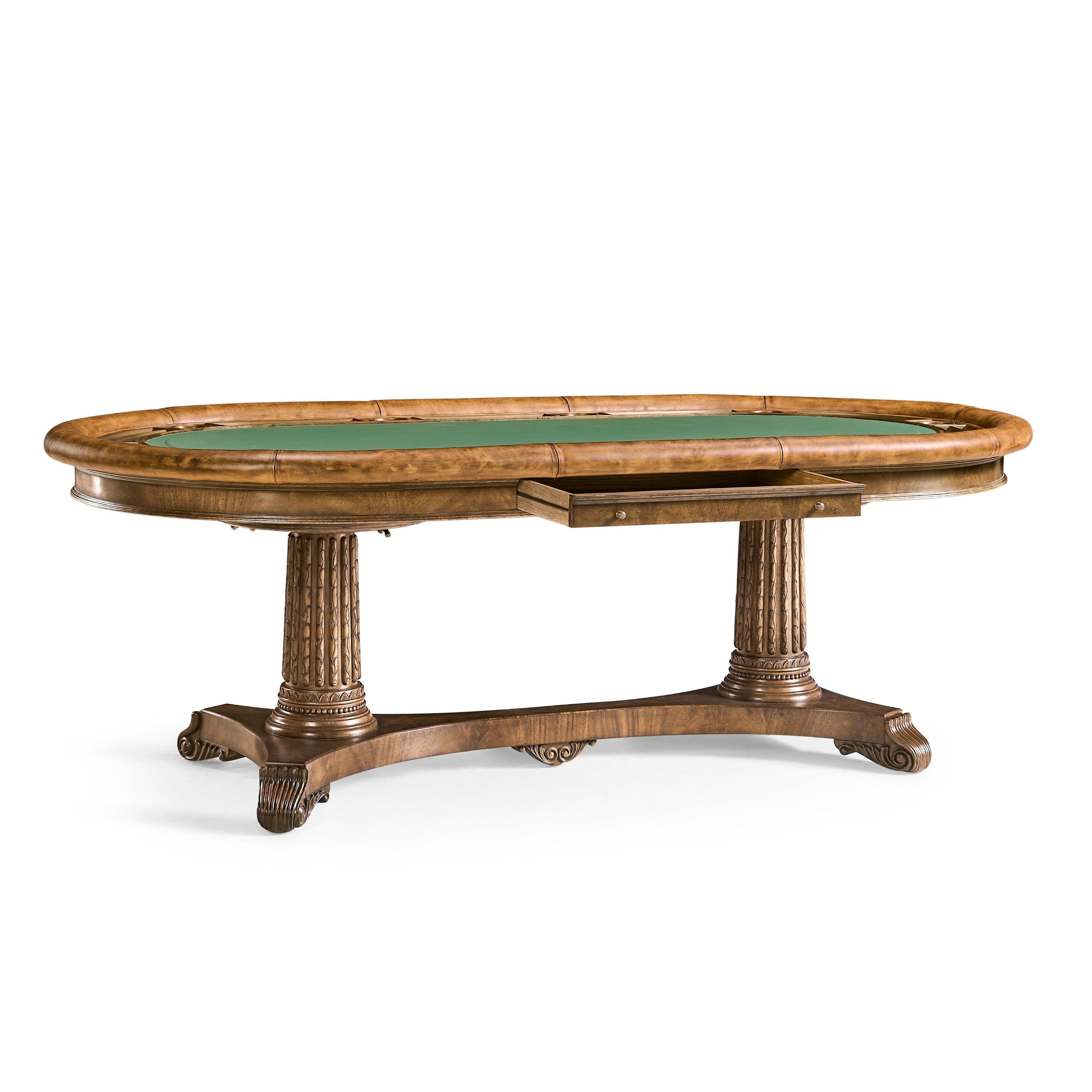 Jonathan Charles Light Mahogany Poker Table ( 493199-MBL )