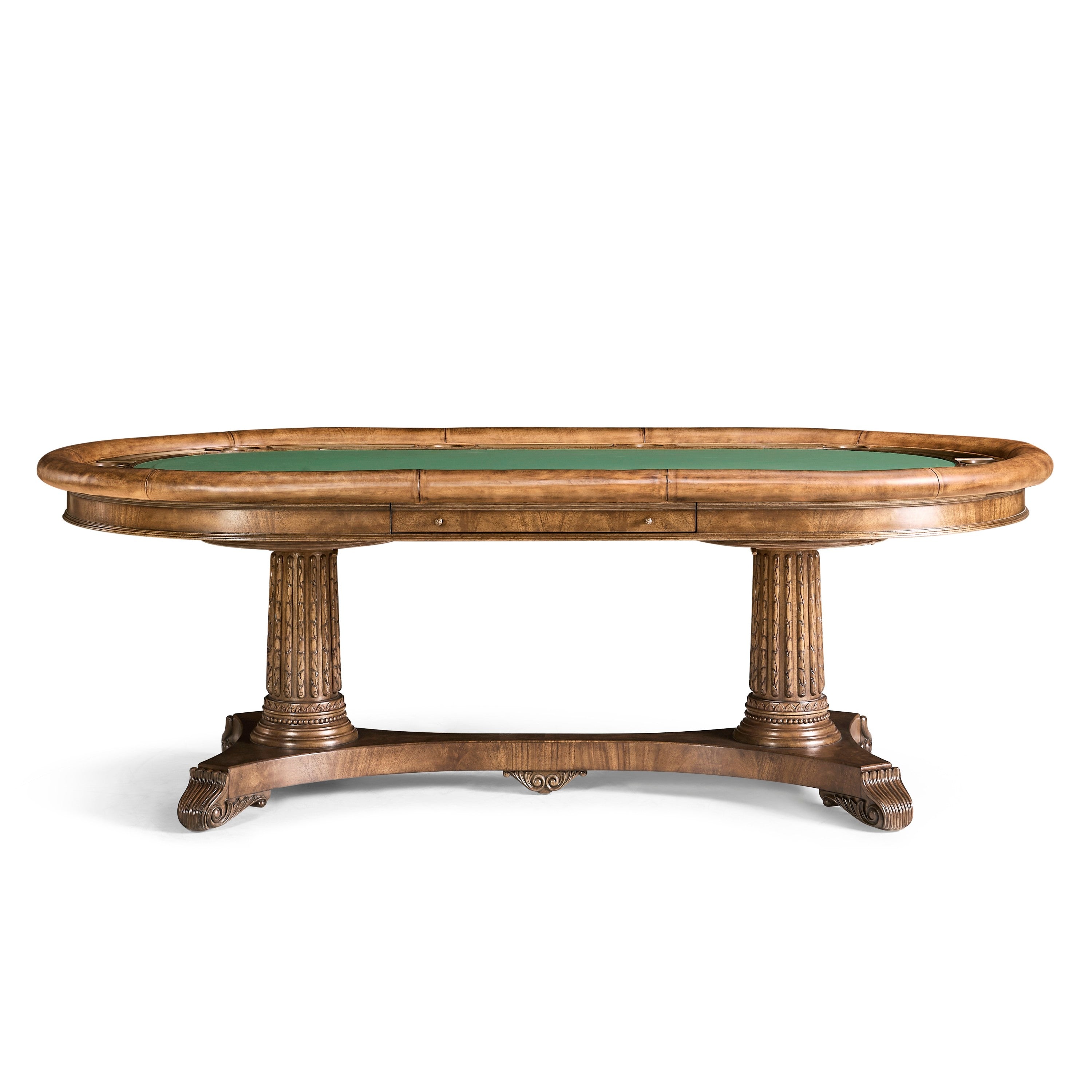 Jonathan Charles Light Mahogany Poker Table ( 493199-MBL )