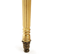 Jonathan Charles Gilded Demilune Console ( 493226-GIL )