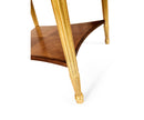Jonathan Charles Louis XIV Style Square Side Table ( 493286-GIL )