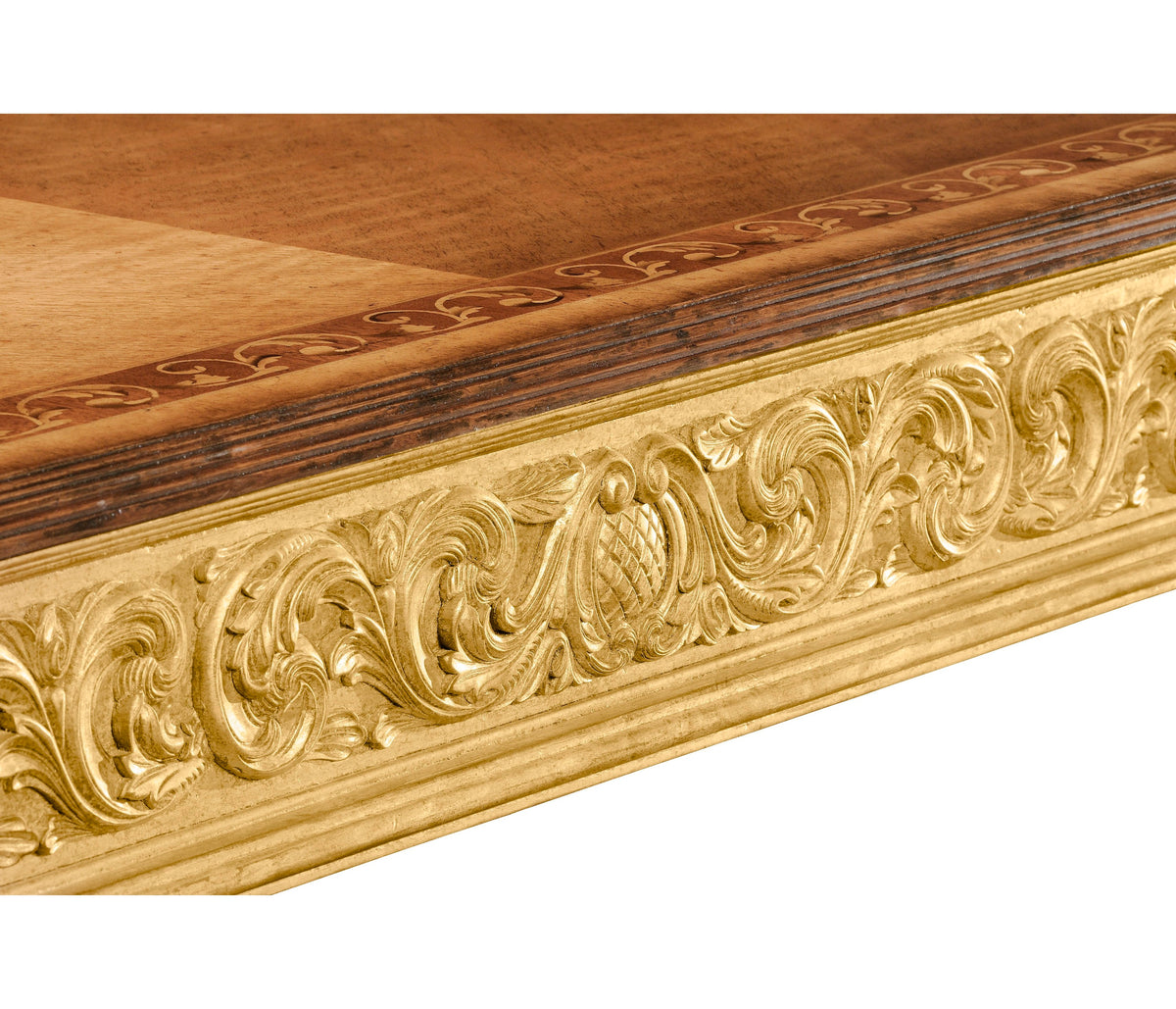 Jonathan Charles Louis XIV Style Rectangular Coffee Table ( 494127-GIL )