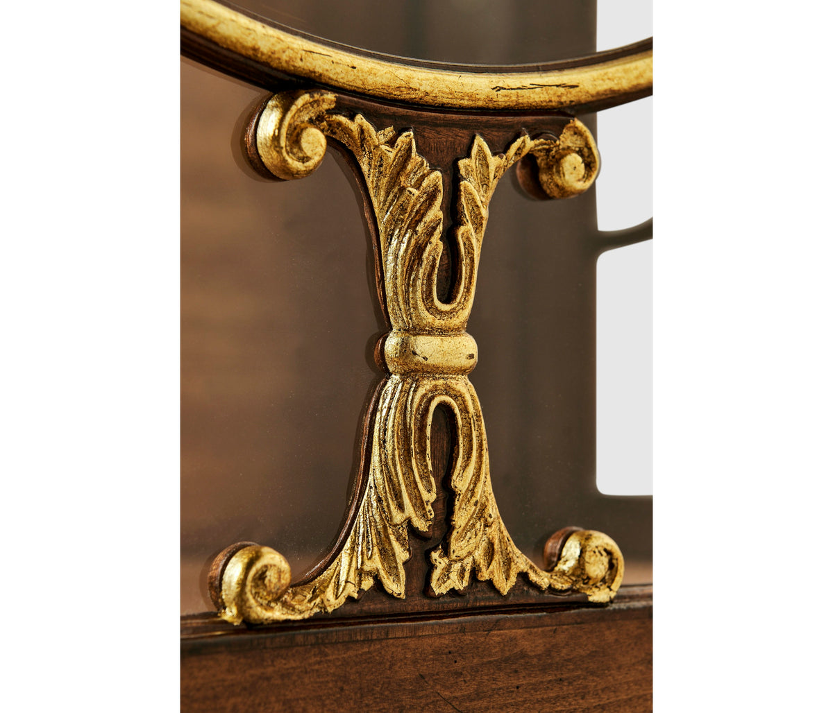 Jonathan Charles Narrow Satinwood Display Cabinet ( 493585-SAM )