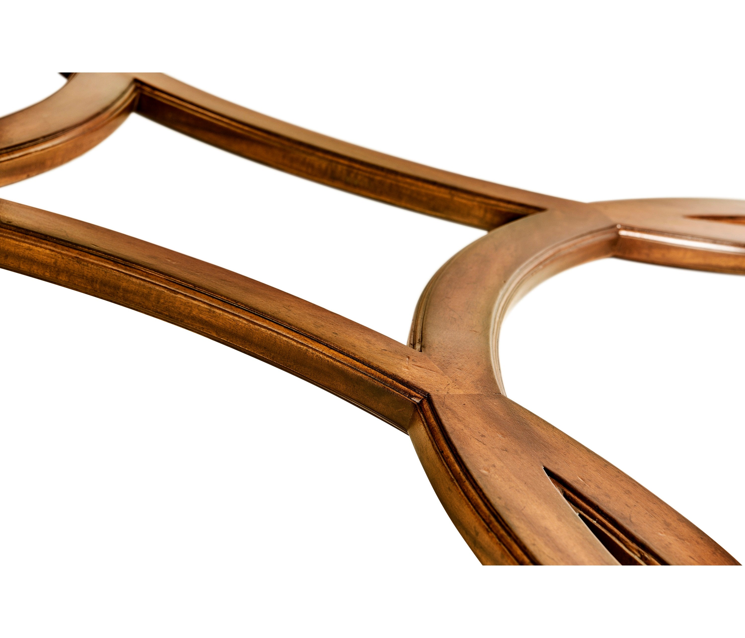 Jonathan Charles Circular Oyster & Eglomise Coffee Table ( 493849-WAL )