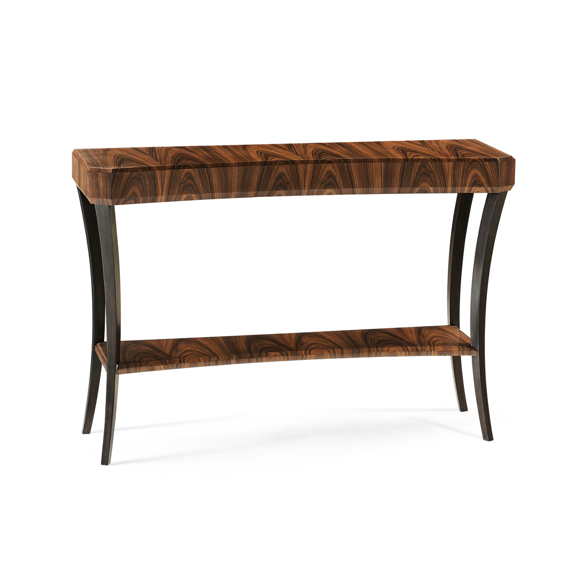 Jonathan Charles Art Deco Satin Console Table ( 494086-SAS )
