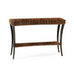 Jonathan Charles Art Deco Satin Console Table ( 494086-SAS )