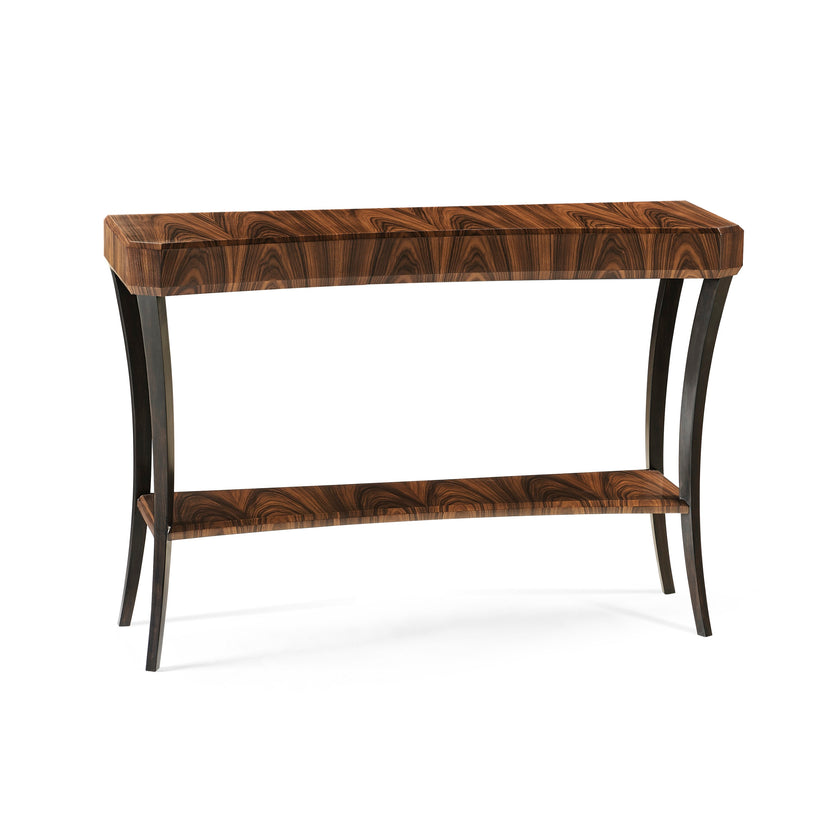 Jonathan Charles Art Deco Satin Console Table ( 494086-SAS )