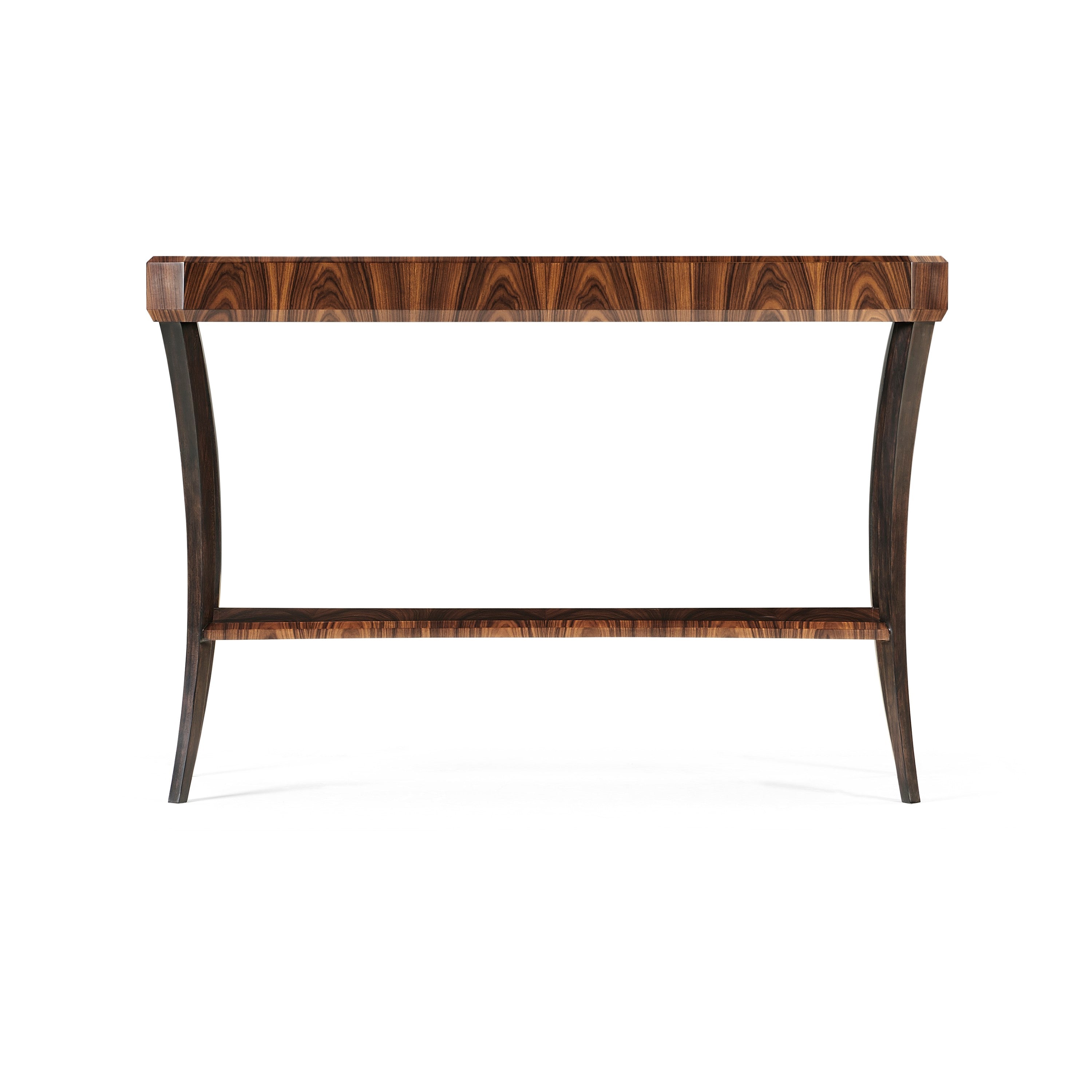 Jonathan Charles Art Deco Satin Console Table ( 494086-SAS )