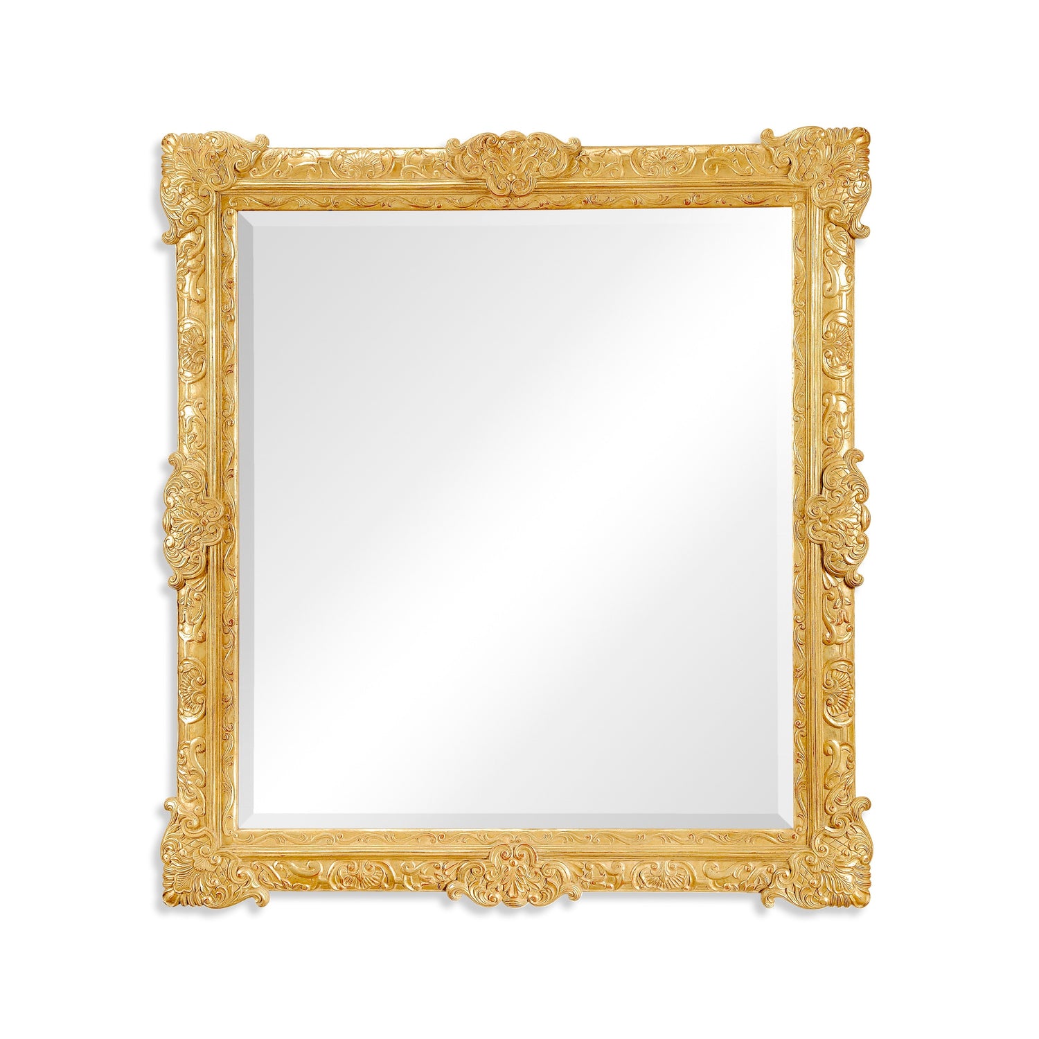 Jonathan Charles French Style Gilded Grisaille Mirror ( 494122-GIL )