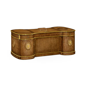 Jonathan Charles Neo-Classical Partners Desk ( 494163-WLL )
