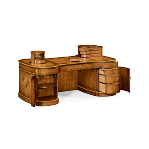 Jonathan Charles Neo-Classical Partners Desk ( 494163-WLL )