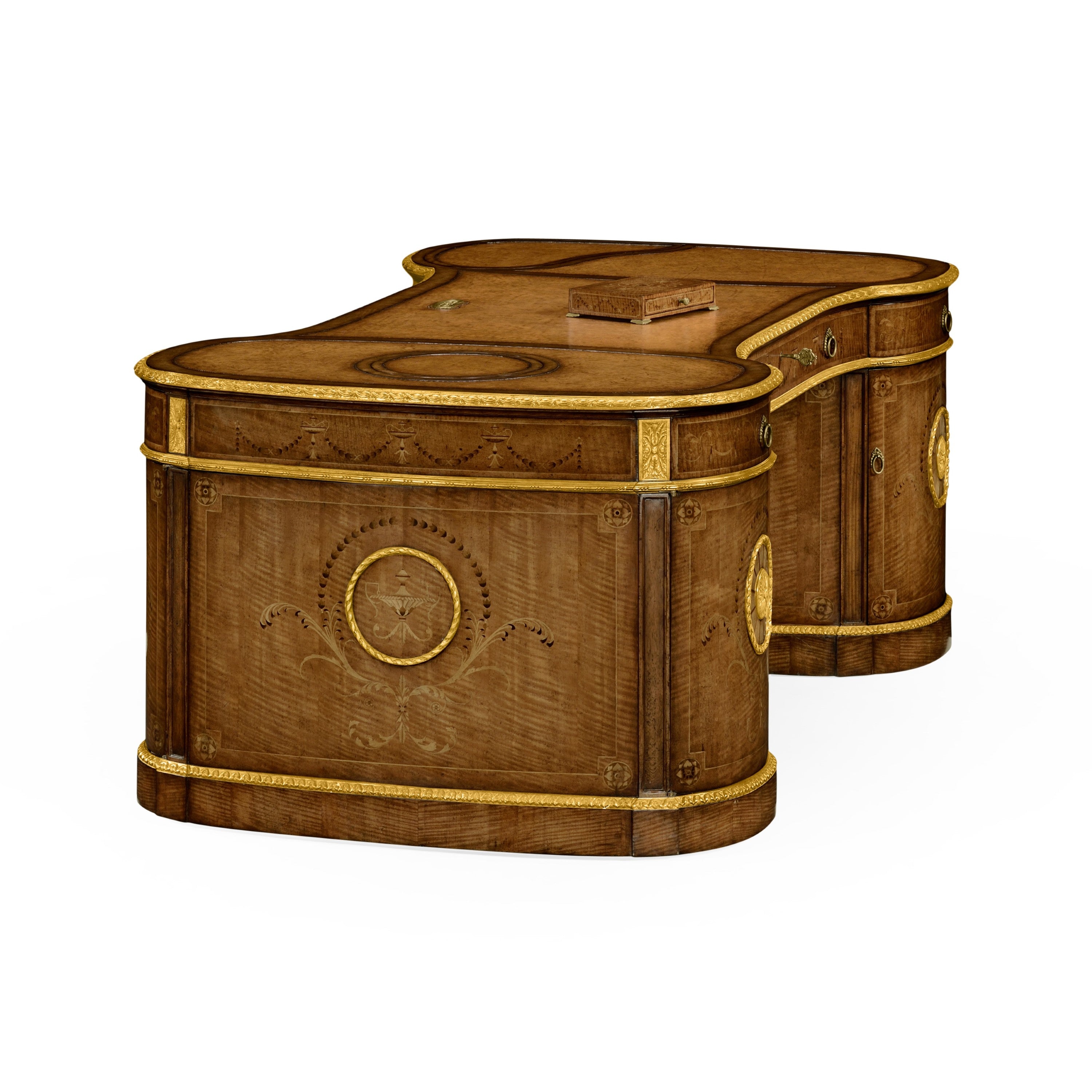 Jonathan Charles Neo-Classical Partners Desk ( 494163-WLL )