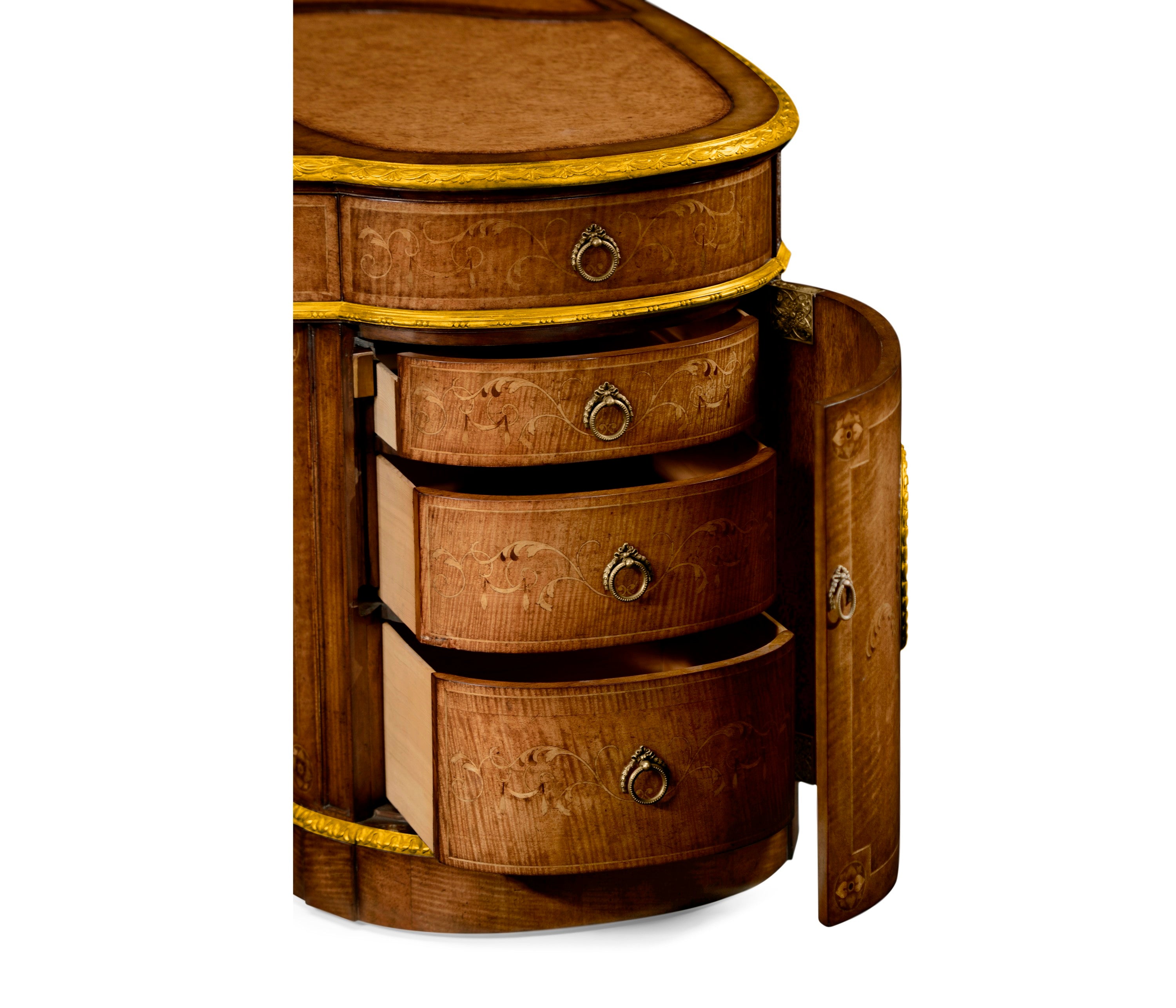 Jonathan Charles Neo-Classical Partners Desk ( 494163-WLL )