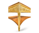 Jonathan Charles Louis XIV Style Square Coffee Table ( 494143-GIL )