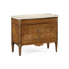 Jonathan Charles Italian Commode w/ Cream Scagliola Top ( 494167-SAM-SG01 )
