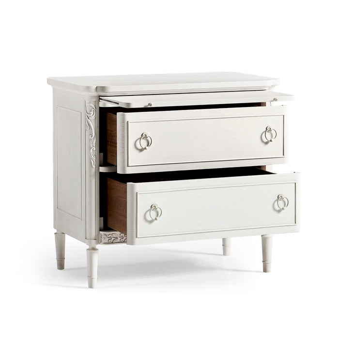 Jonathan Charles White Altostratus Nightstand