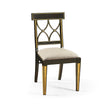 Jonathan Charles Regency Black Curved Back Side Chair