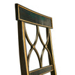 Jonathan Charles Regency Black Curved Back Side Chair