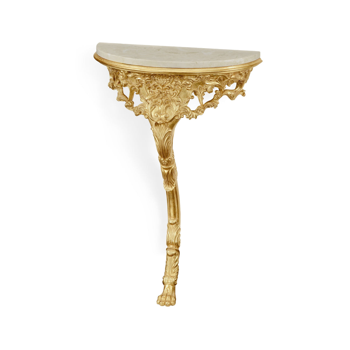 Jonathan Charles Carved & Gilded Console (Scagliola Top) ( 494353-GIL-SG01 )