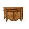 Jonathan Charles Chippendale Style Cabinet Chest Drawers