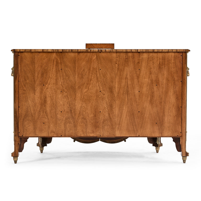 Jonathan Charles Chippendale Style Cabinet Chest Drawers