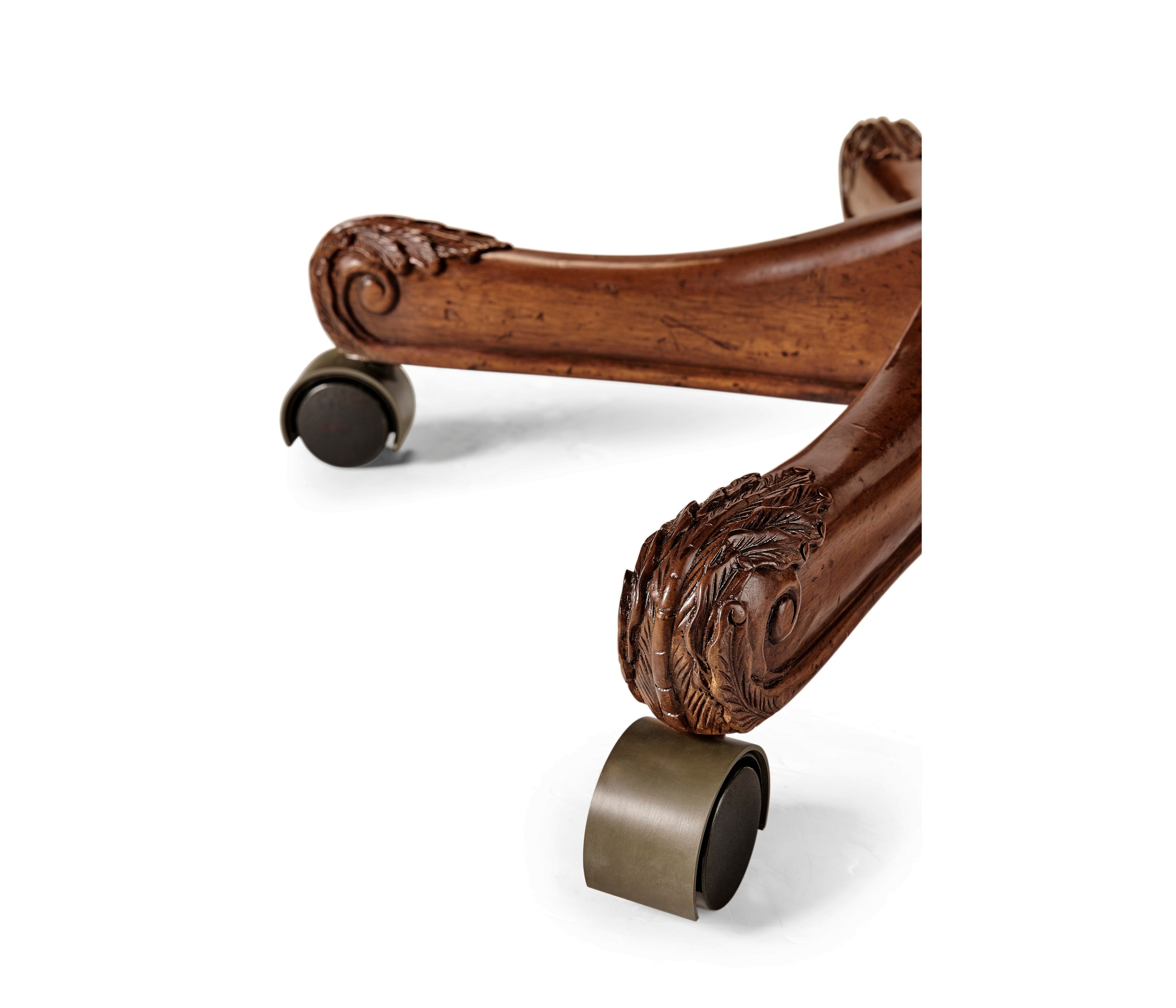 Jonathan Charles Chesterfield Style High Back Desk Chair ( 494396-MAH-L016 )