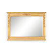 Jonathan Charles Empire Style Gilded Overmantle Mirror ( 494448-GIL )