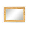 Jonathan Charles Empire Style Gilded Overmantle Mirror ( 494448-GIL )