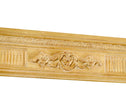Jonathan Charles Empire Style Gilded Overmantle Mirror ( 494448-GIL )