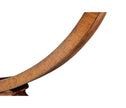 Jonathan Charles Biedermeier Crotch Walnut Side Table ( 494456-CWM )