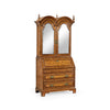 Jonathan Charles Queen Anne Cabinet w/ Mirrored Doors ( 494477-LRO )