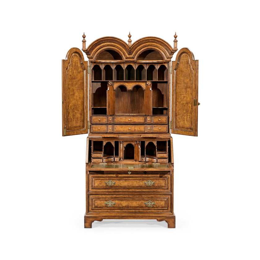 Jonathan Charles Queen Anne Cabinet w/ Mirrored Doors ( 494477-LRO )