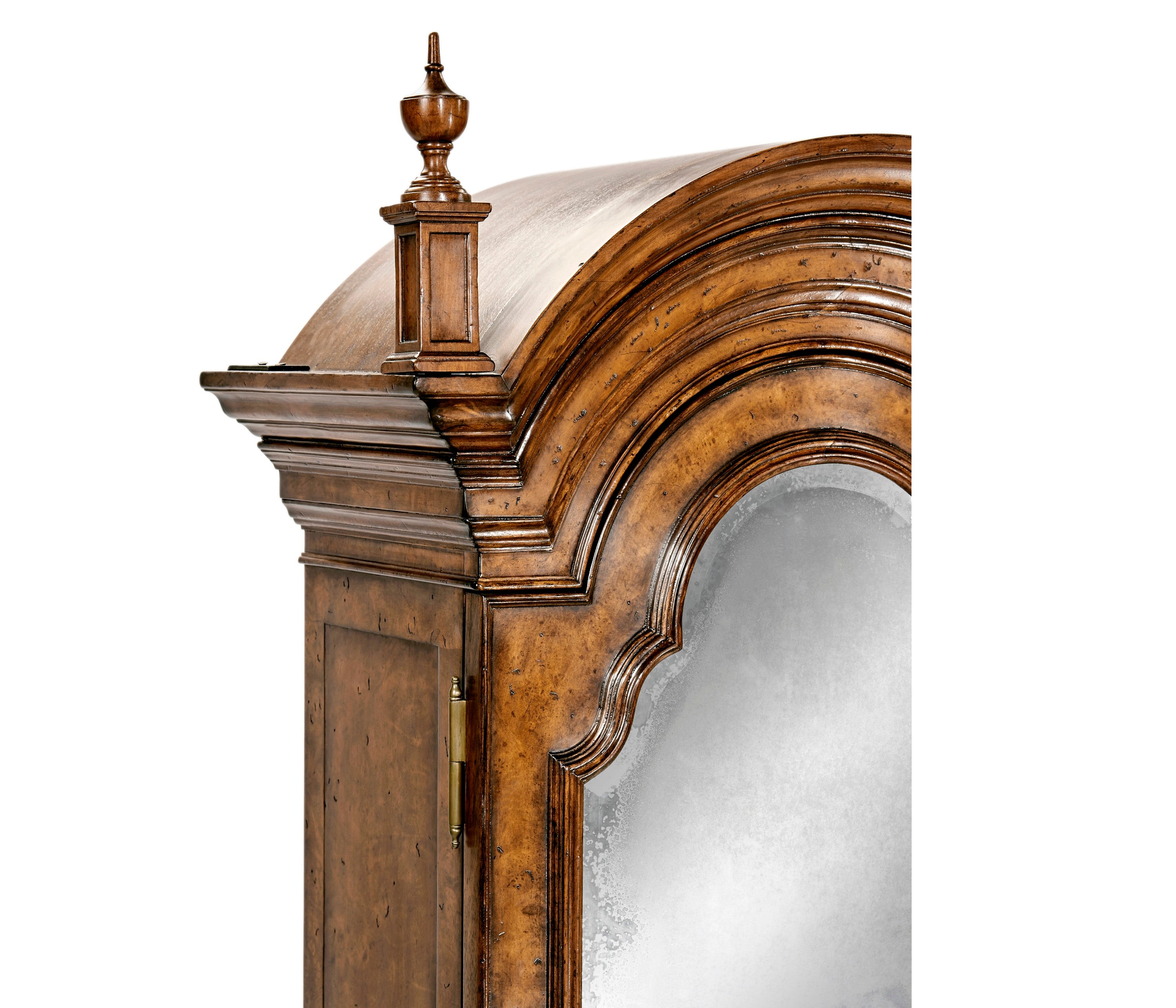 Jonathan Charles Queen Anne Cabinet w/ Mirrored Doors ( 494477-LRO )