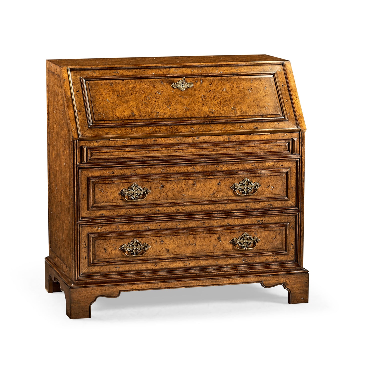 Jonathan Charles Queen Anne Pollard Bureau Cabinet (Base) ( 494556-LRO )