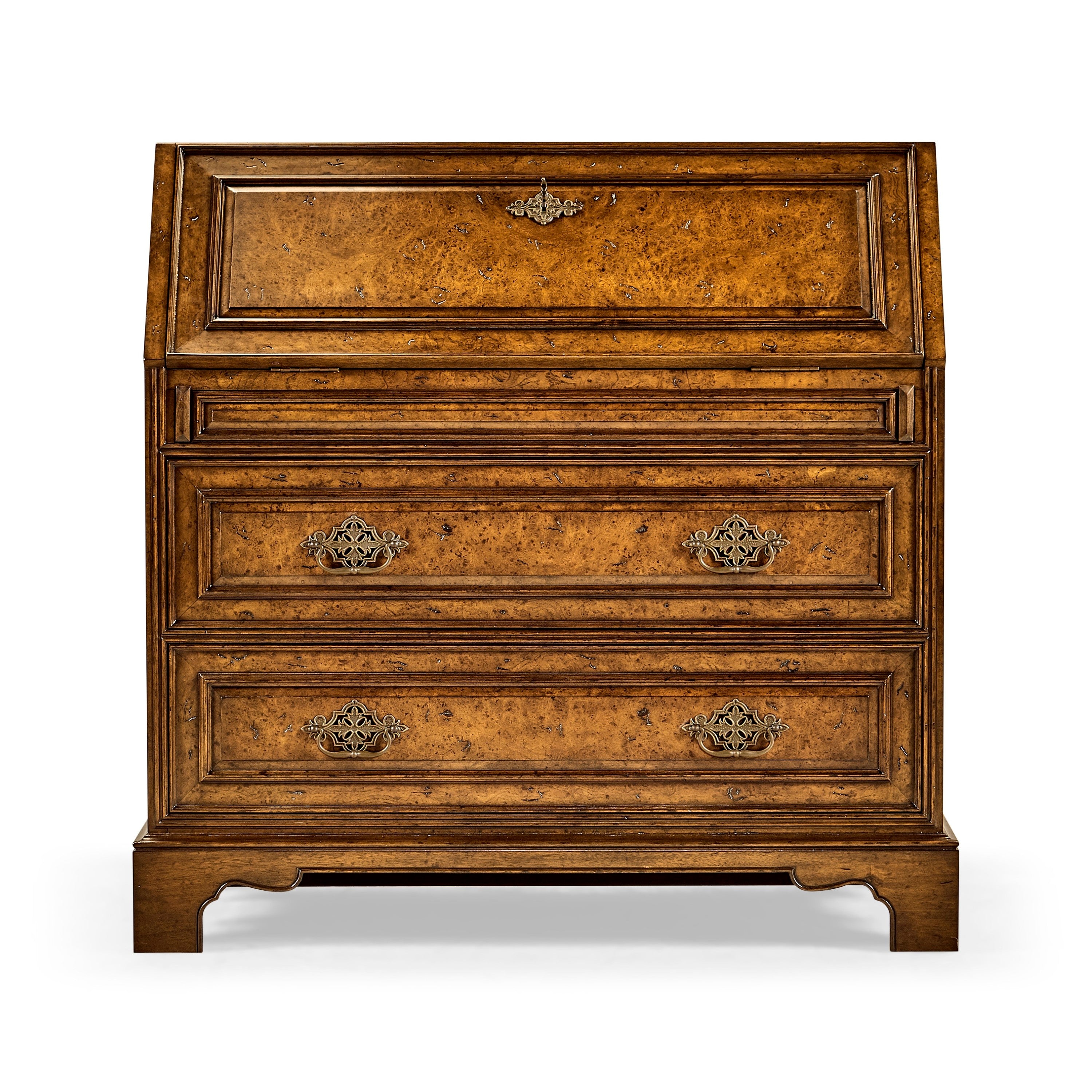 Jonathan Charles Queen Anne Pollard Bureau Cabinet (Base) ( 494556-LRO )