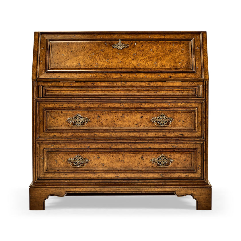 Jonathan Charles Queen Anne Pollard Bureau Cabinet (Base) ( 494556-LRO )