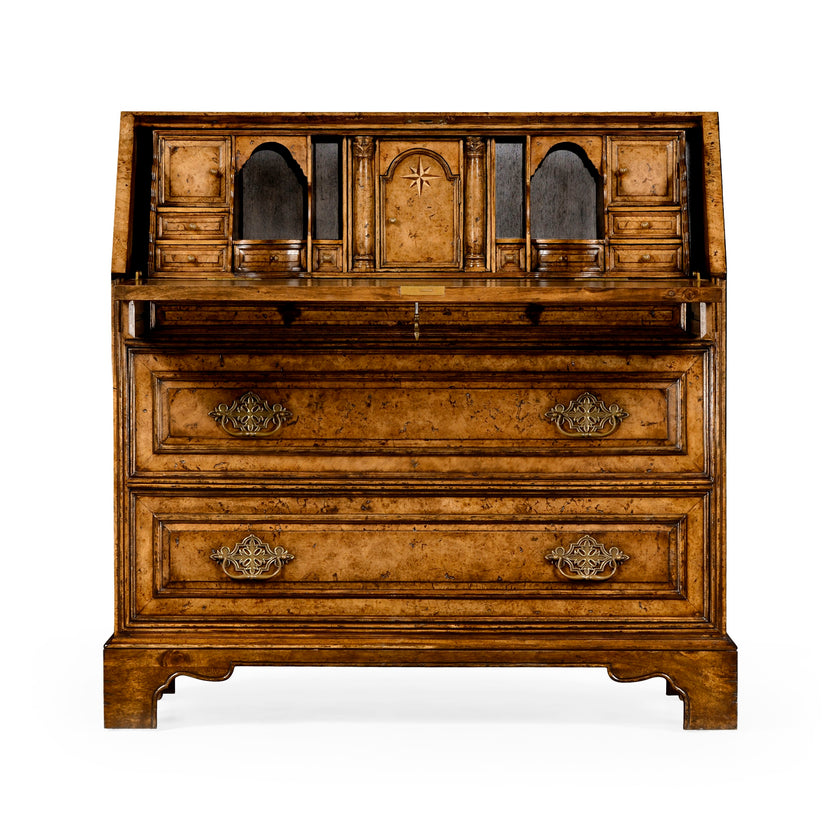 Jonathan Charles Queen Anne Pollard Bureau Cabinet (Base) ( 494556-LRO )
