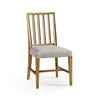 Jonathan Charles Umbra Swedish Side Chair - Sun Bleached Cherry - Set of 2